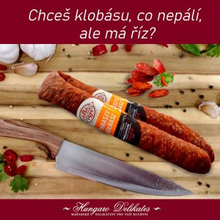 Chceš klobásu, co nepálí, ale má říz? 🔥 Bez obav! Naše nepálivá Sedlácká klobása tě potěší bohatou chutí a výrazným uzeným...
