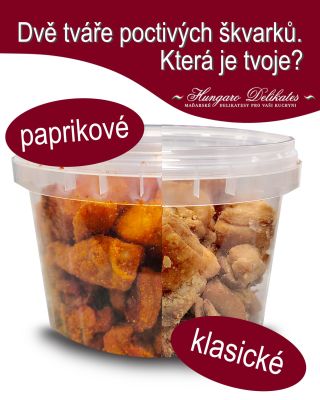 🐖 Škvarky jsou zpět! A rovnou ve dvou variantách! 🔥 Poctivá škvarková chuť, která potěší každého milovníka tradičních...